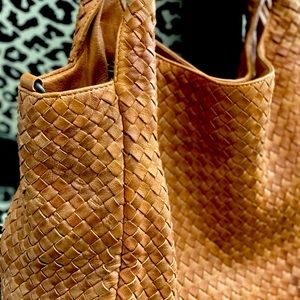 Platania Leather Handbag